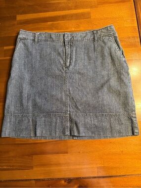 Merona Denim Mini Skirt